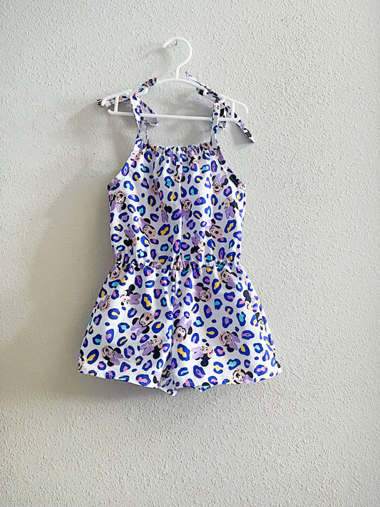 Animal Print Romper