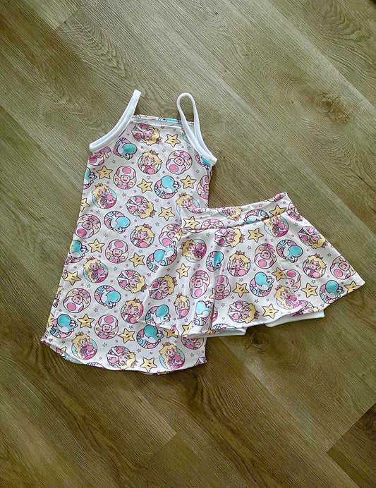 Character cami and skort