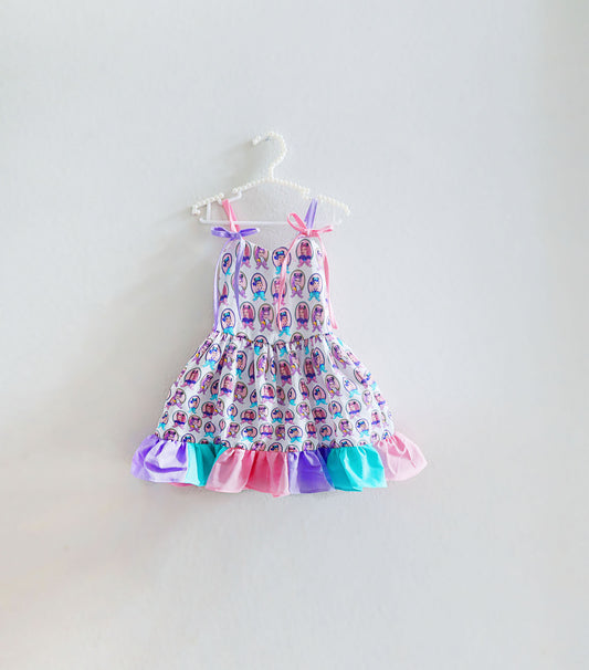 Purple Pink Dress