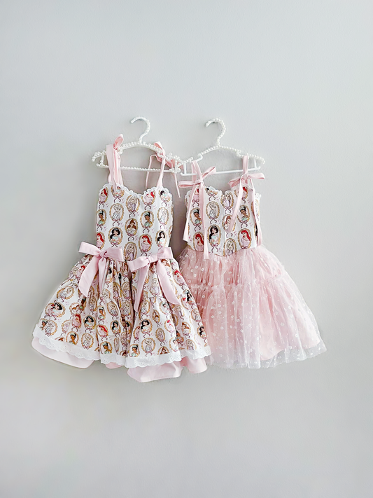 Pink Princess Girl Dress