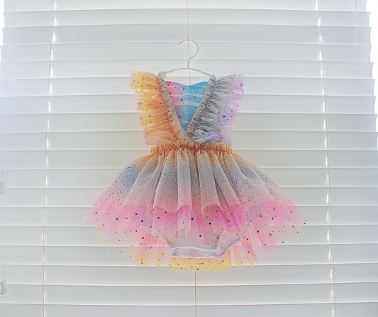Adriana Rainbow tutu Dress