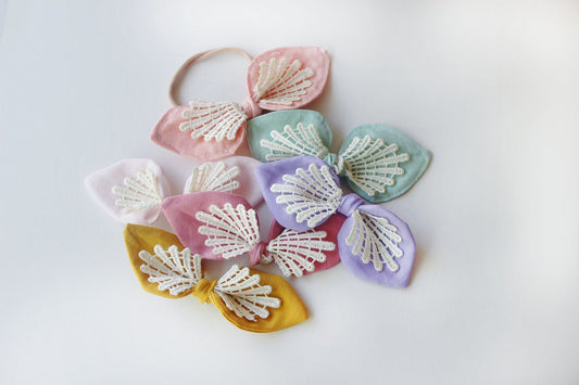 Lace Bow Headband